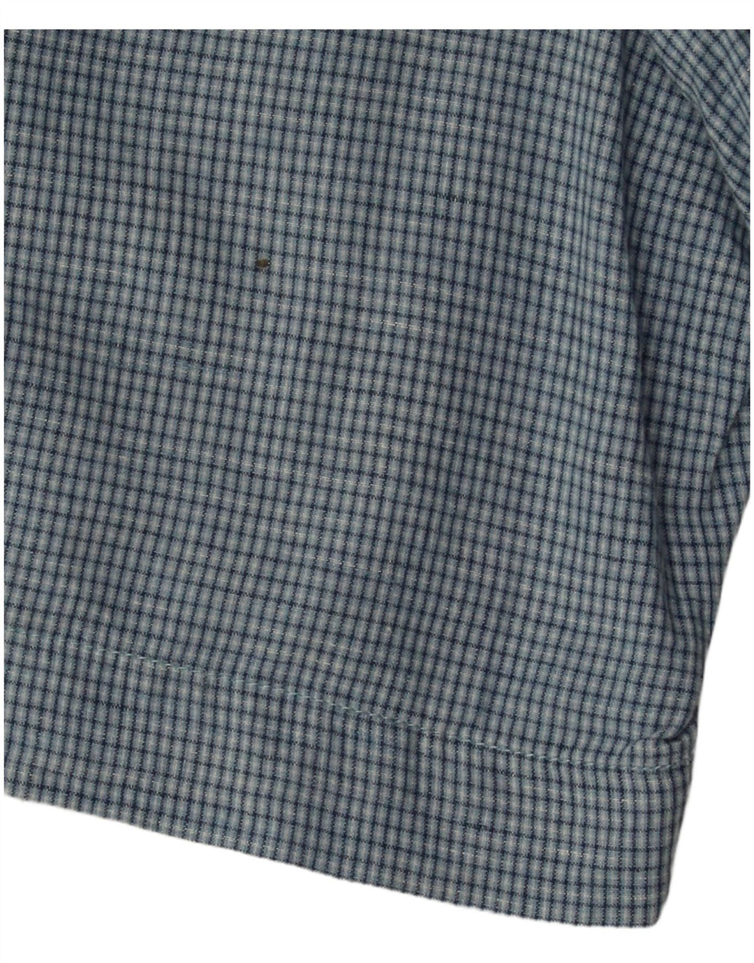 DOCKERS kvinders højtaljede chinoshorts US 12 Large W28 Blue Check