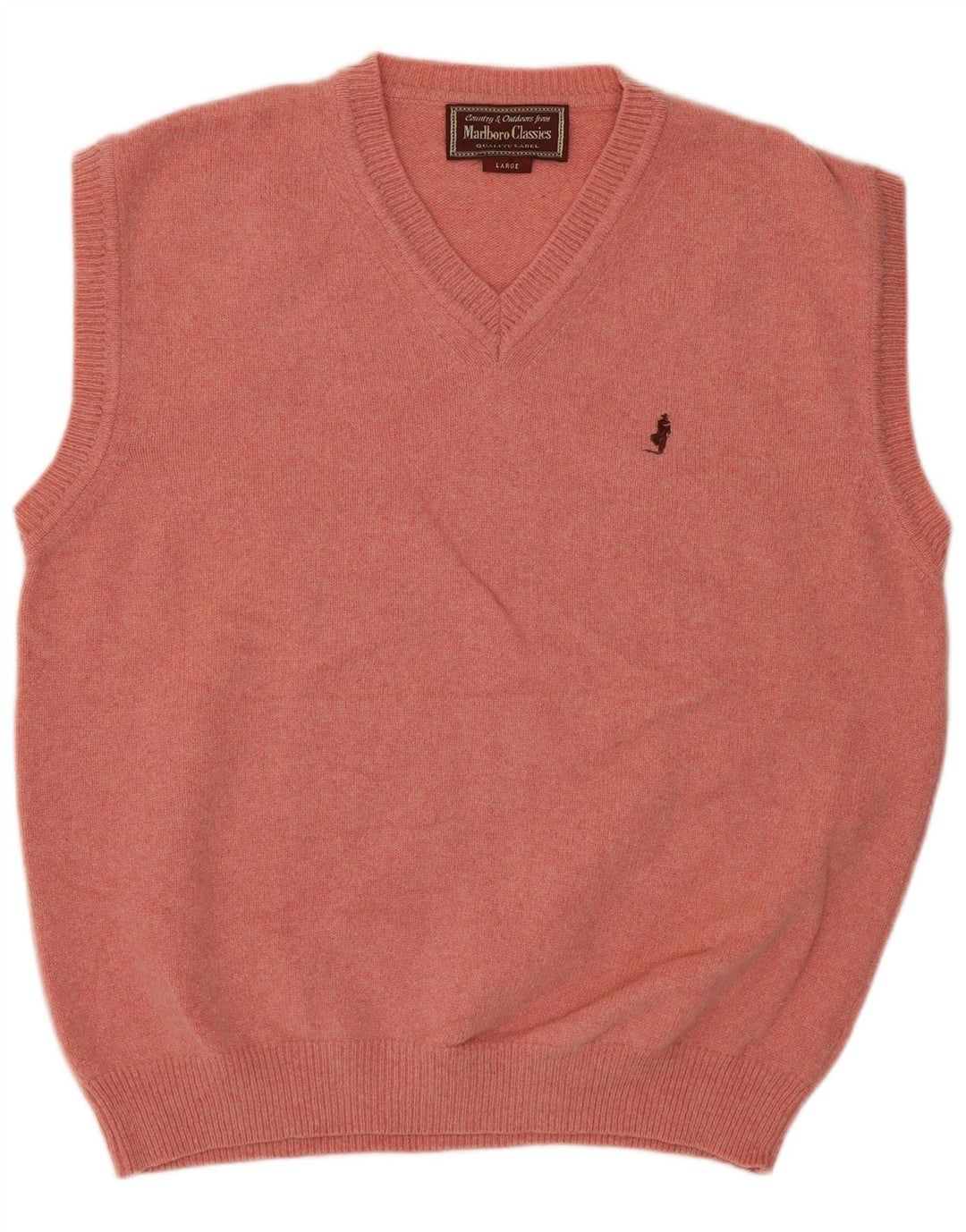 Marlboro Classics Herrevest Tank Top Large Pink Uld
