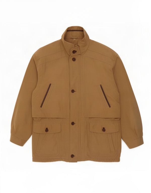 Vintage polstret herrefrakke IT 56 3XL Beige