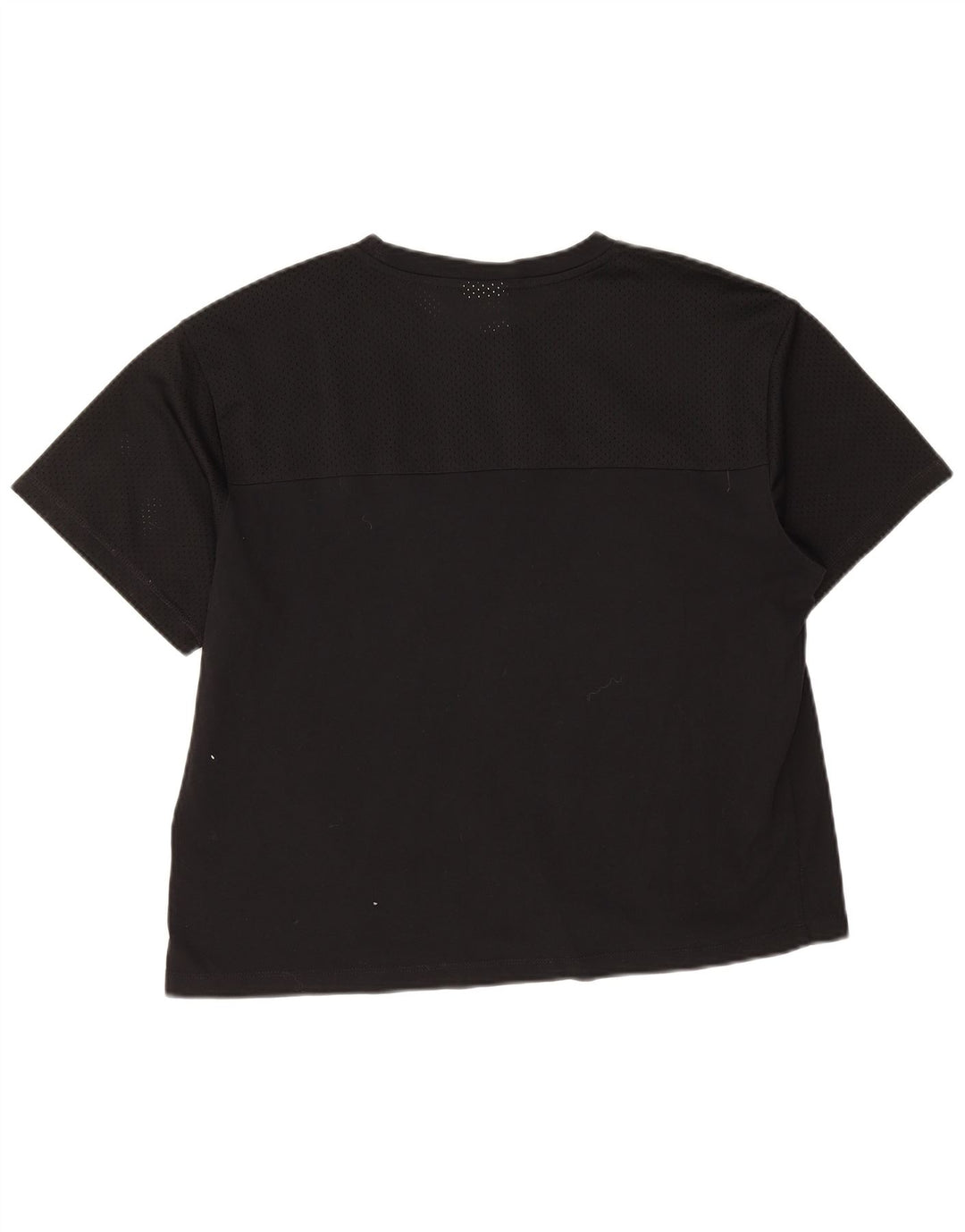Champion Dame Grafisk T-Shirt Top UK 16 Large Sort