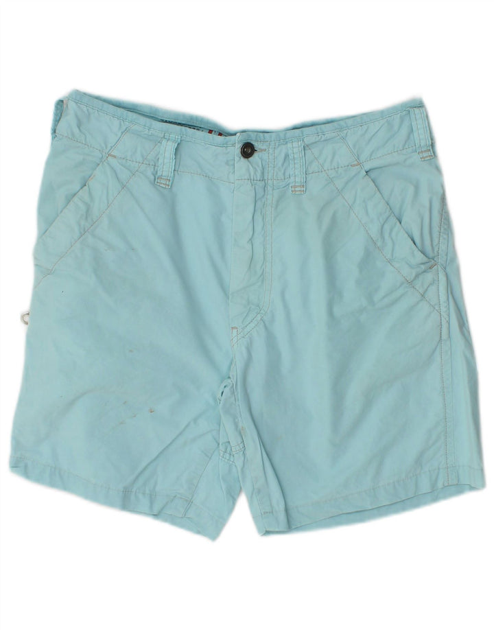 Murphy & Nye Herre Sailmakers Casual Shorts W31 Medium Blue Cotton