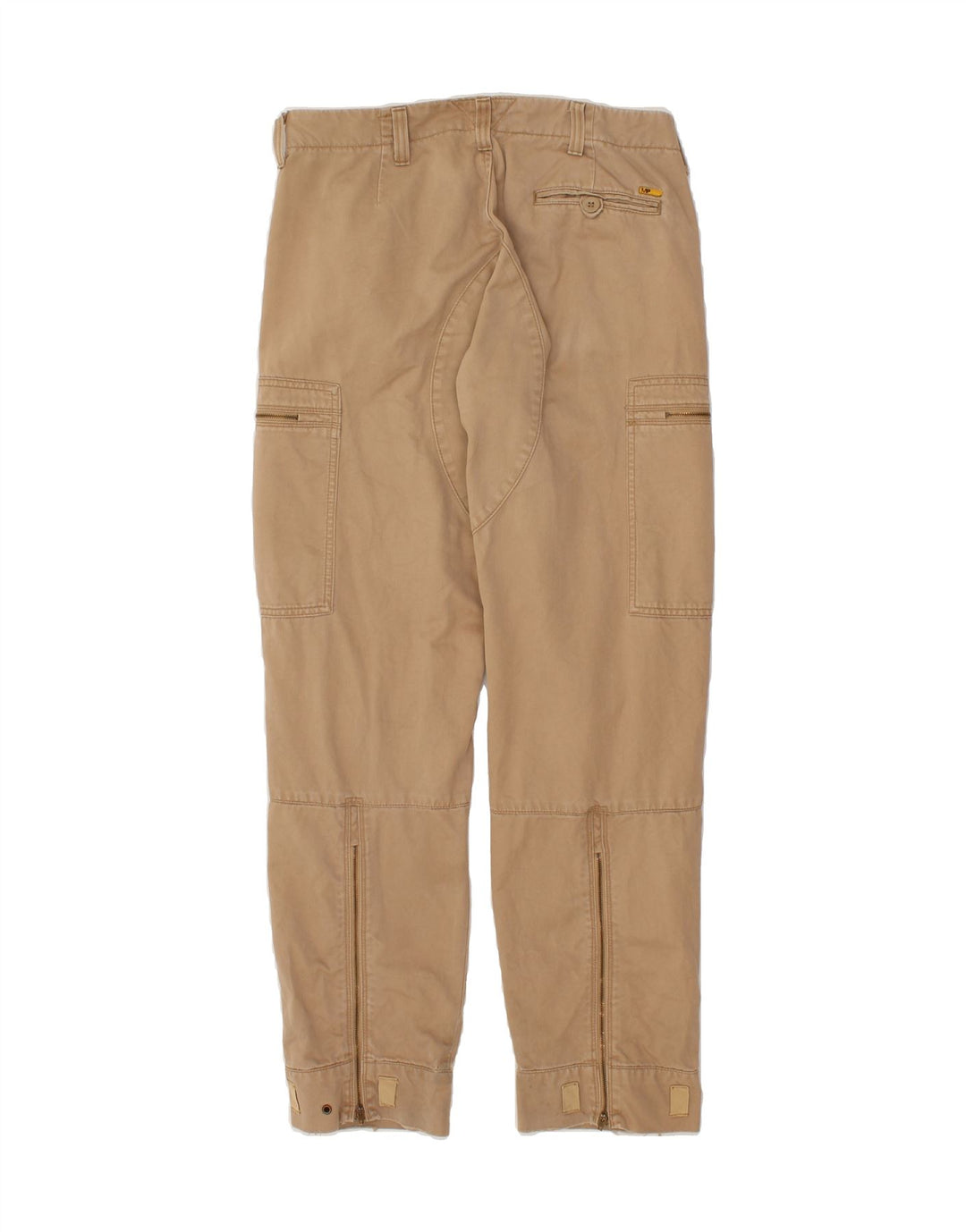 MELTIN' POT Mens Tapered Cargo Trousers W30 L34 Beige Vintage Meltin' Pot and Second-Hand Meltin' Pot from Messina Hembry 