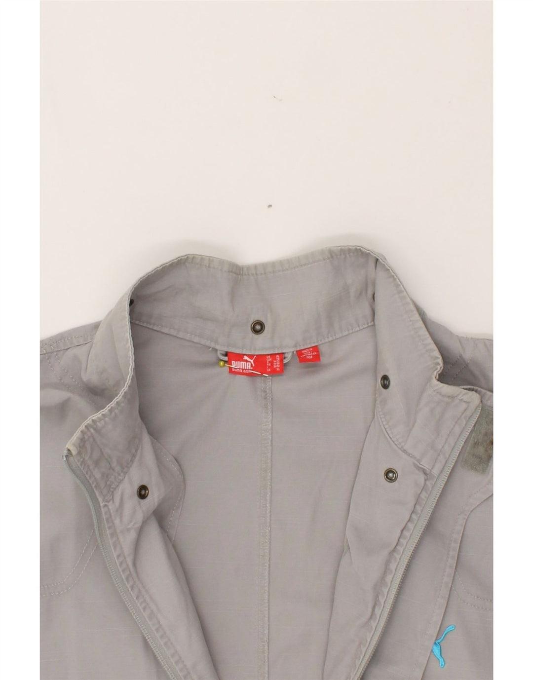 PUMA Mens Bomber Jacket UK 42 XL Grey Cotton Vintage Puma and Second-Hand Puma from Messina Hembry 