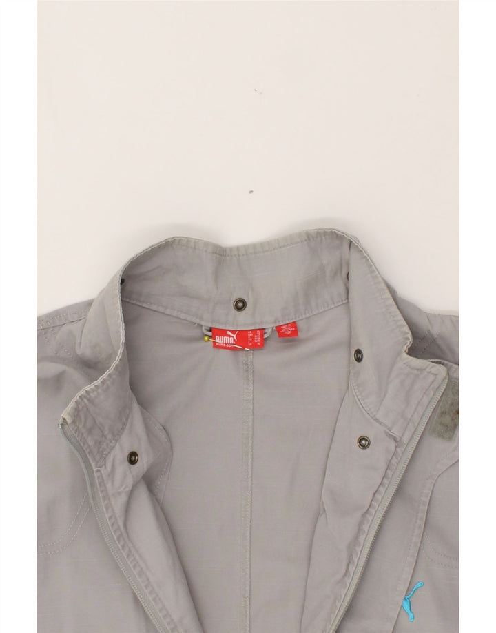 PUMA Mens Bomber Jacket UK 42 XL Grey Cotton Vintage Puma and Second-Hand Puma from Messina Hembry 