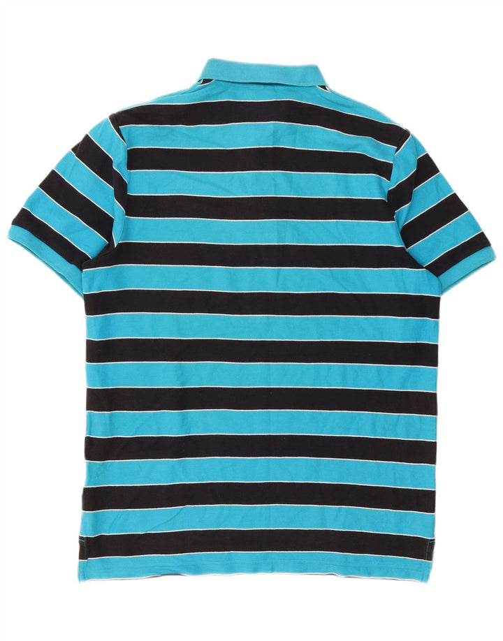 Nike Polo Shirt til mænd, stor blå stribet