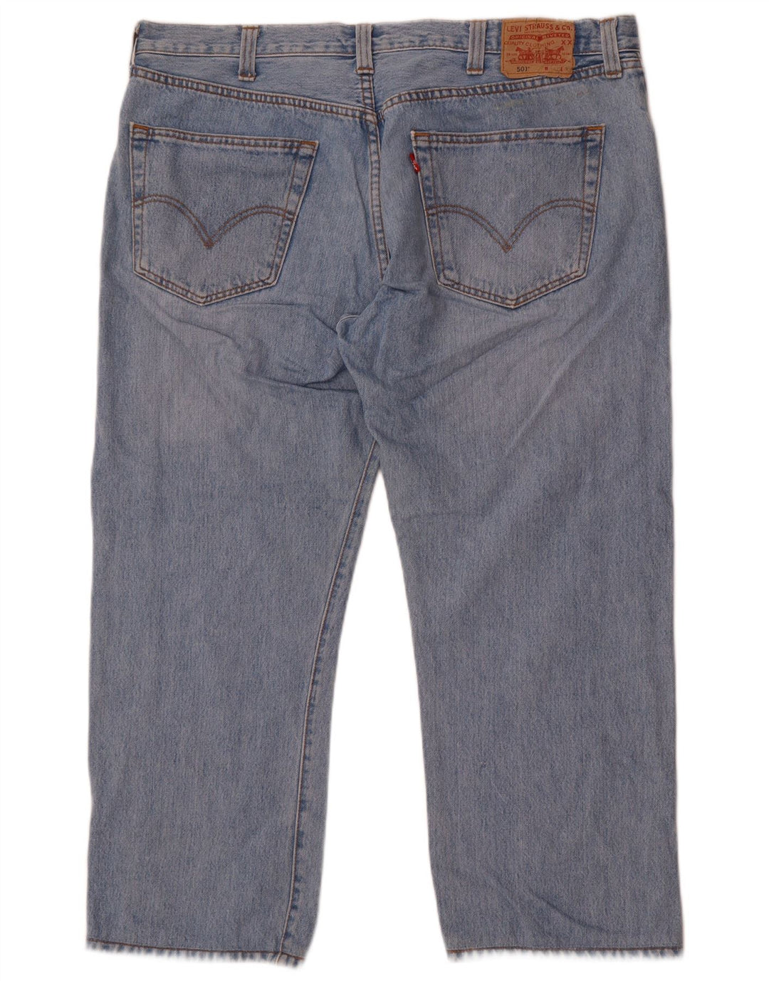 Levi's Herre 501 Straight Jeans W40 L26 Blå Bomuld
