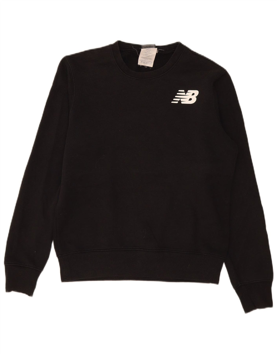 New Balance Herre Grafisk Sweatshirt Jumper lille sort bomuld