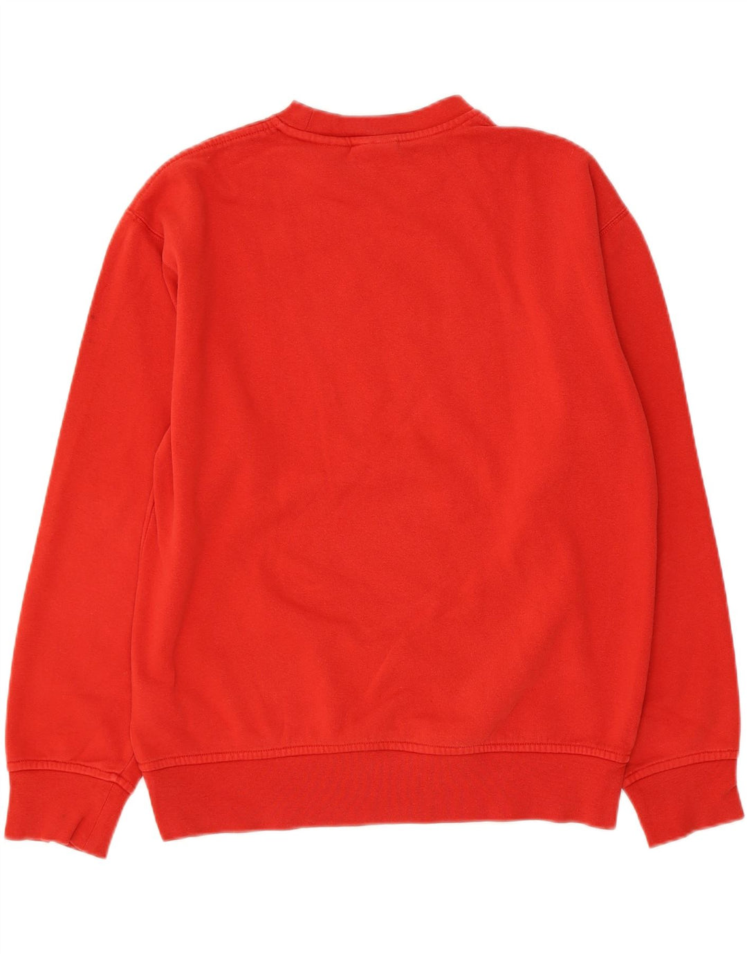 Fila Herre Grafisk Sweatshirt Jumper Lille Rød Bomuld