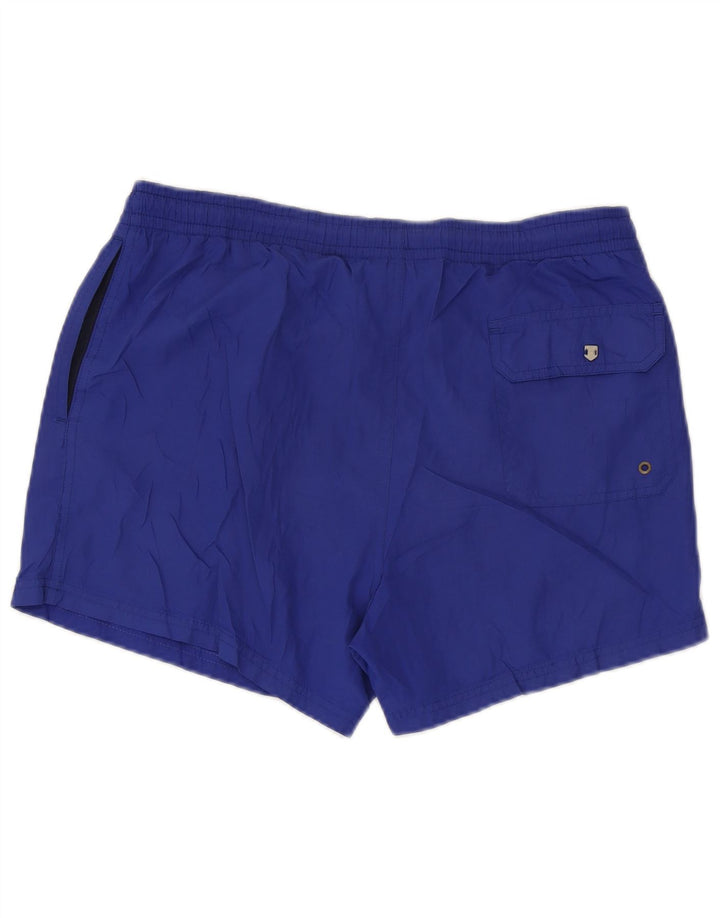Massimo Dutti Badeshorts til mænd mellemblå polyester