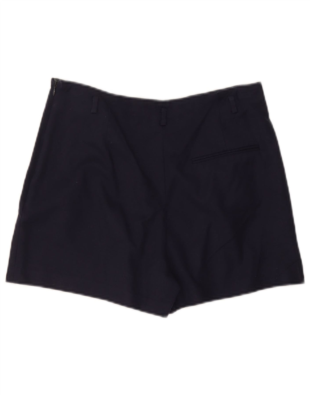Zara Casual Shorts til kvinder Medium W28 Marineblå