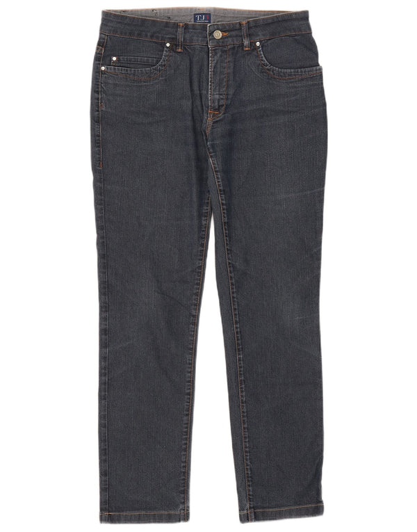 Trussardi Dame Slim Jeans W28 L28 Blå Bomuld
