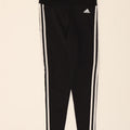 ADIDAS Womens Aeroready Leggings UK 8/10 Small Black Polyester Vintage Adidas and Second-Hand Adidas from Messina Hembry 