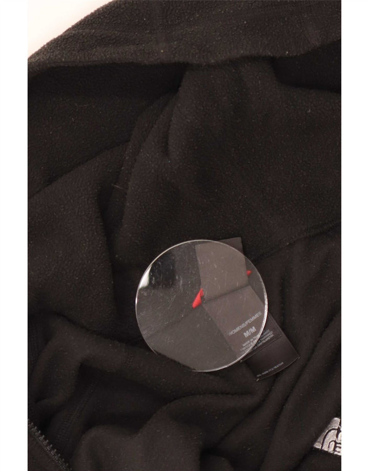 The North Face Fleecejakke med hætte til kvinder UK 12 Medium Sort Polyester