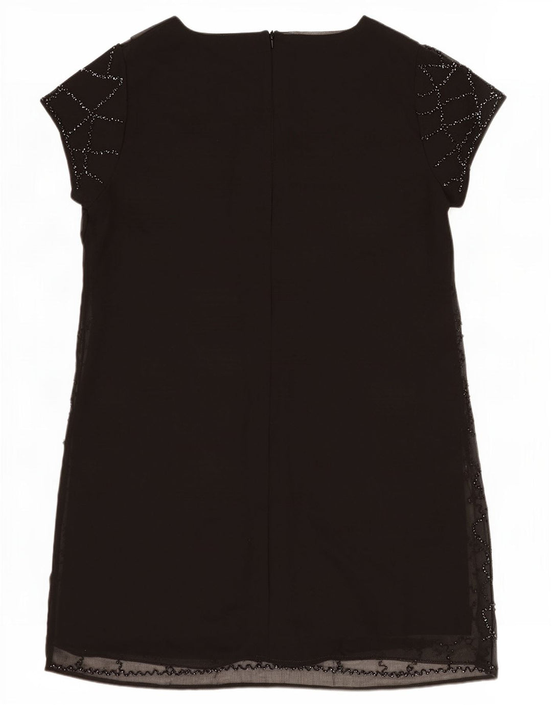 Lipsy Womens Shift Dress UK 18 XL Sort Geometrisk Polyester