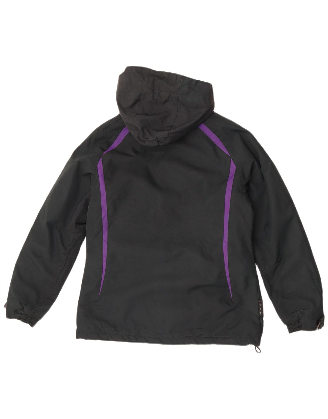 Mountain Warehouse Dame Hættevindjakke UK 8 Lille Sort