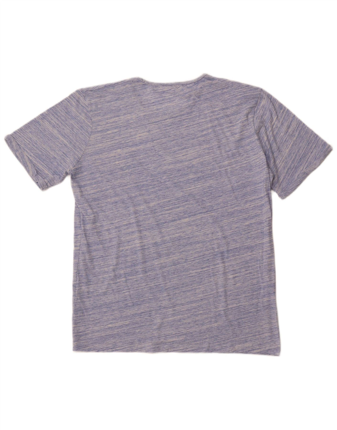 CARRERA Herre T-Shirt Top XL Blå Flecked Bomuld