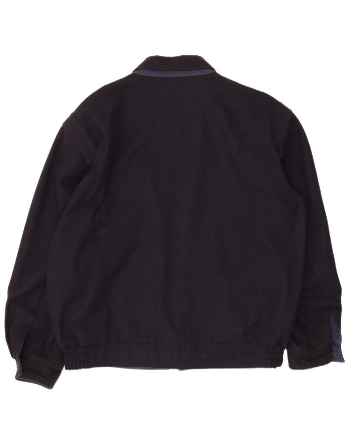 Vintage Bomberjakke til mænd UK 42 XL Navy Blue
