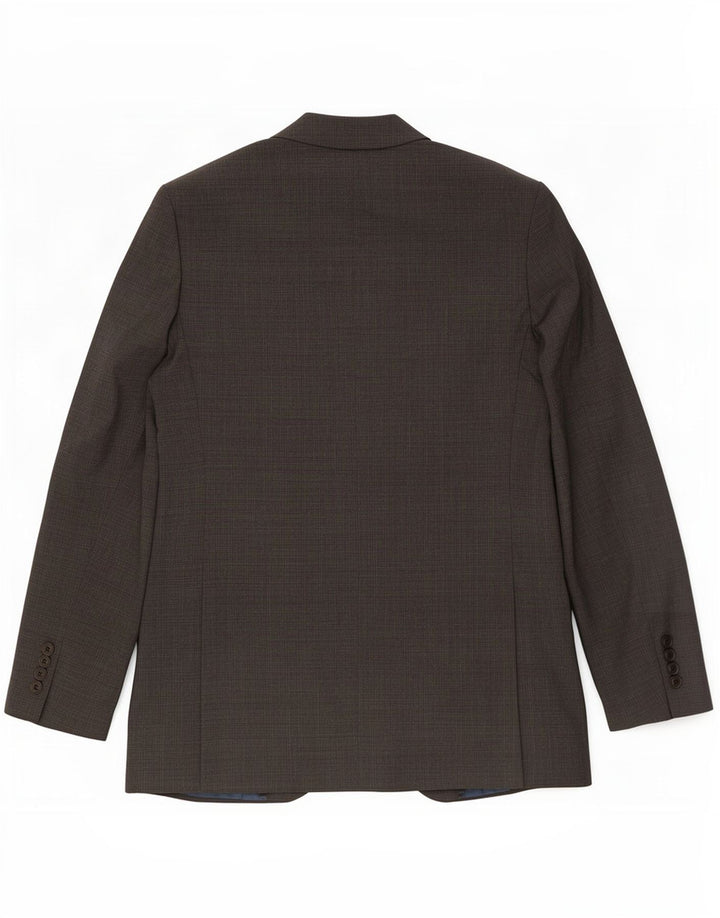 Marks & Spencer Herre 2-knaps blazerjakke UK 40 Medium Grey Uld