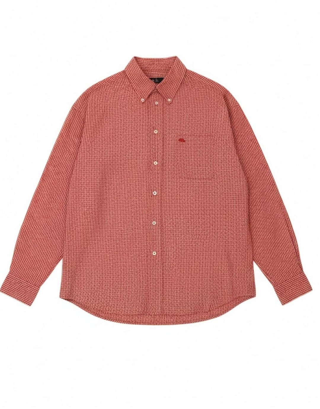 KAPPA Mens Shirt Large Red Check Cotton