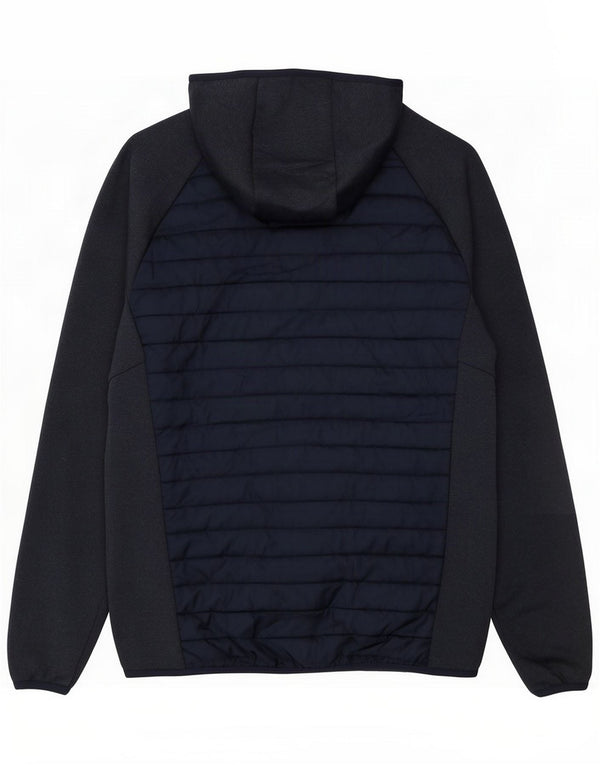 Jack & Jones Herre hættepolstret jakke UK 40 Large Navy Blue