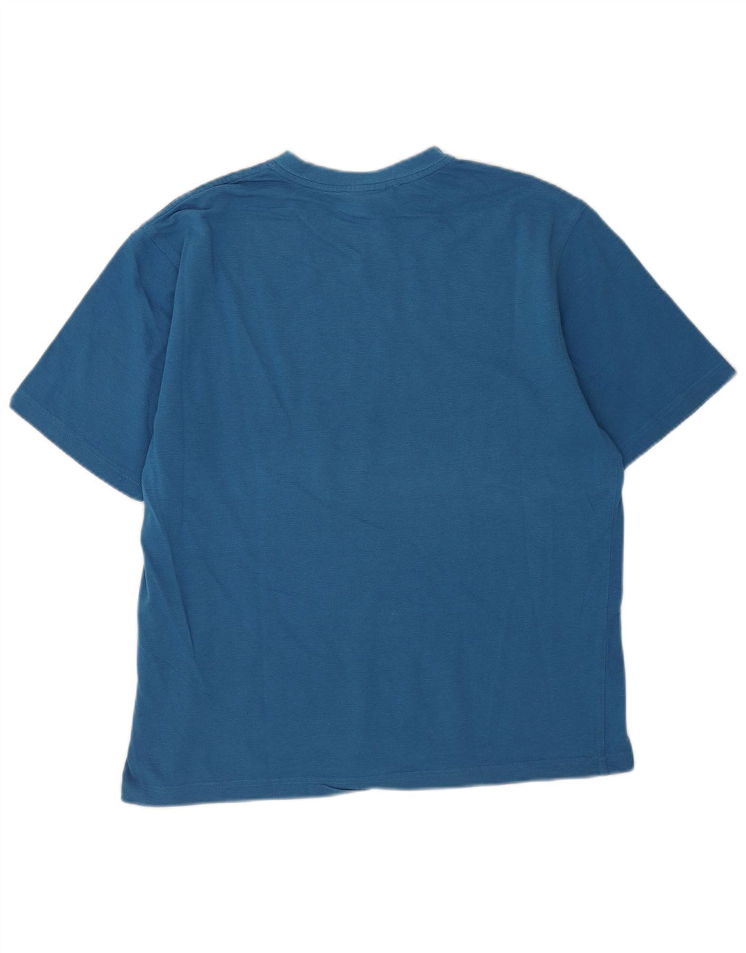 Lacoste Herre T-Shirt Top Størrelse 5 Stor Blå Bomuld