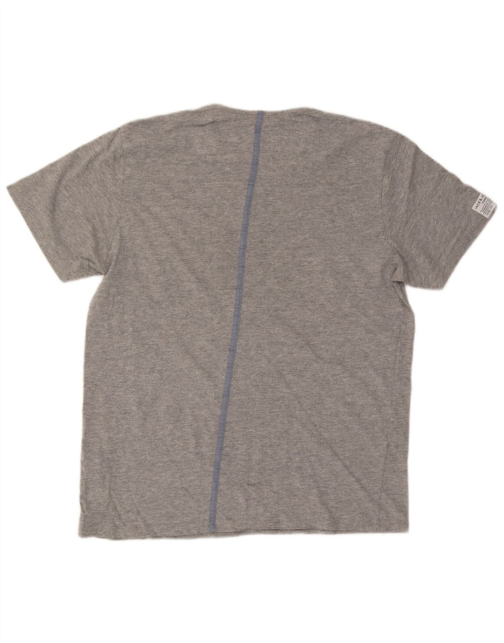 Jack & Jones Herre T-Shirt Top XL Grå Flecked