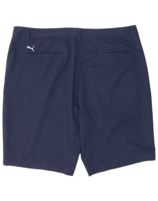 Puma Chino Shorts til mænd W38 XL Marineblå polyester