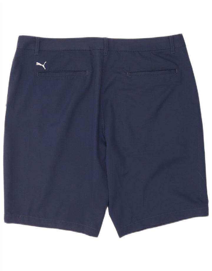 Puma Chino Shorts til mænd W38 XL Marineblå polyester