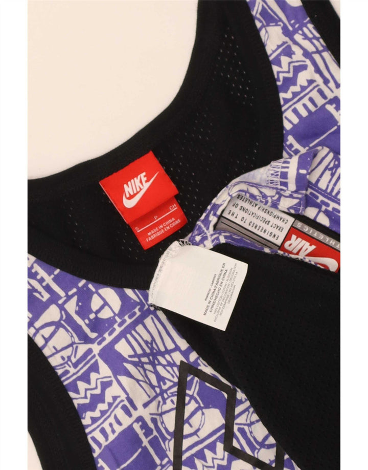 Nike Herre grafisk vest Top Lille flerfarvet geometrisk bomuld