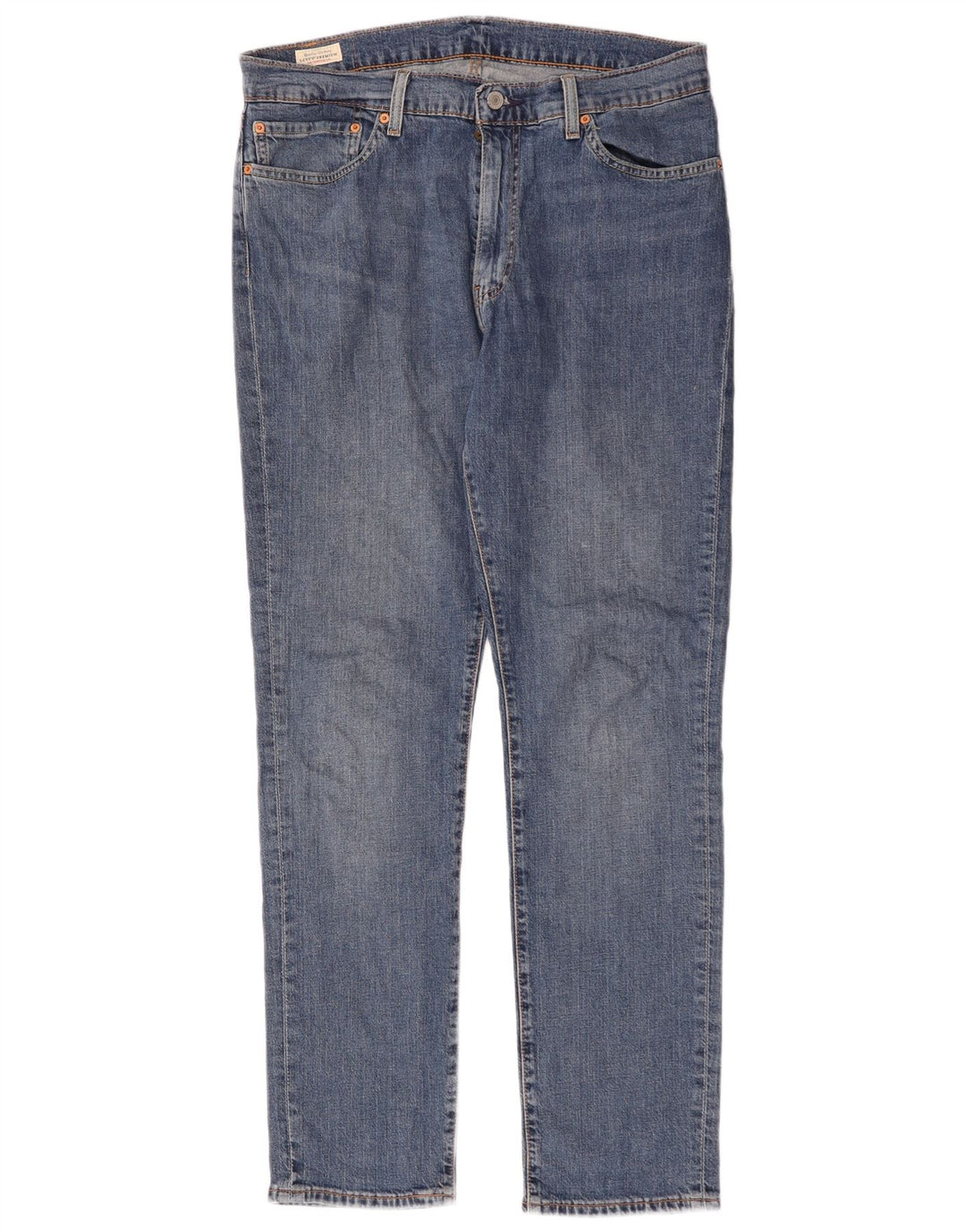 Levi's Herre 511 Slim Jeans W36 L34 Blå Bomuld