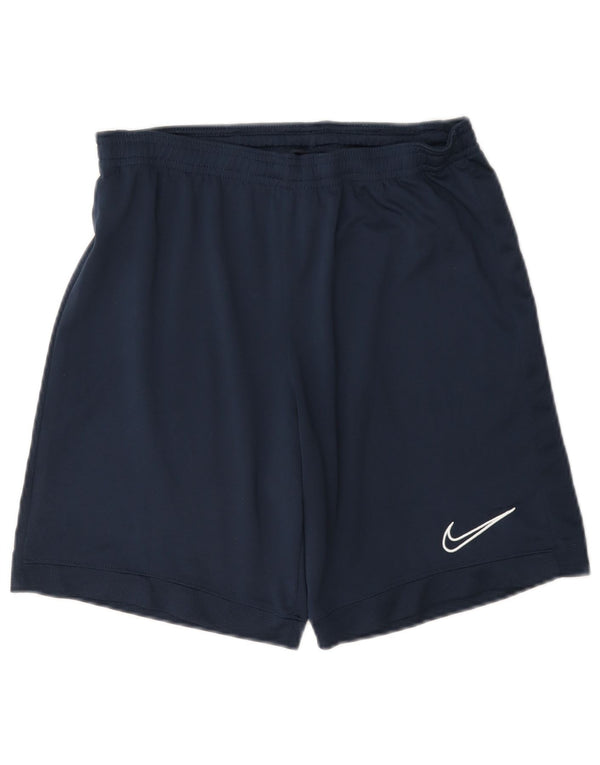 Nike Herre Dri Fit sportsshorts Små marineblå polyester
