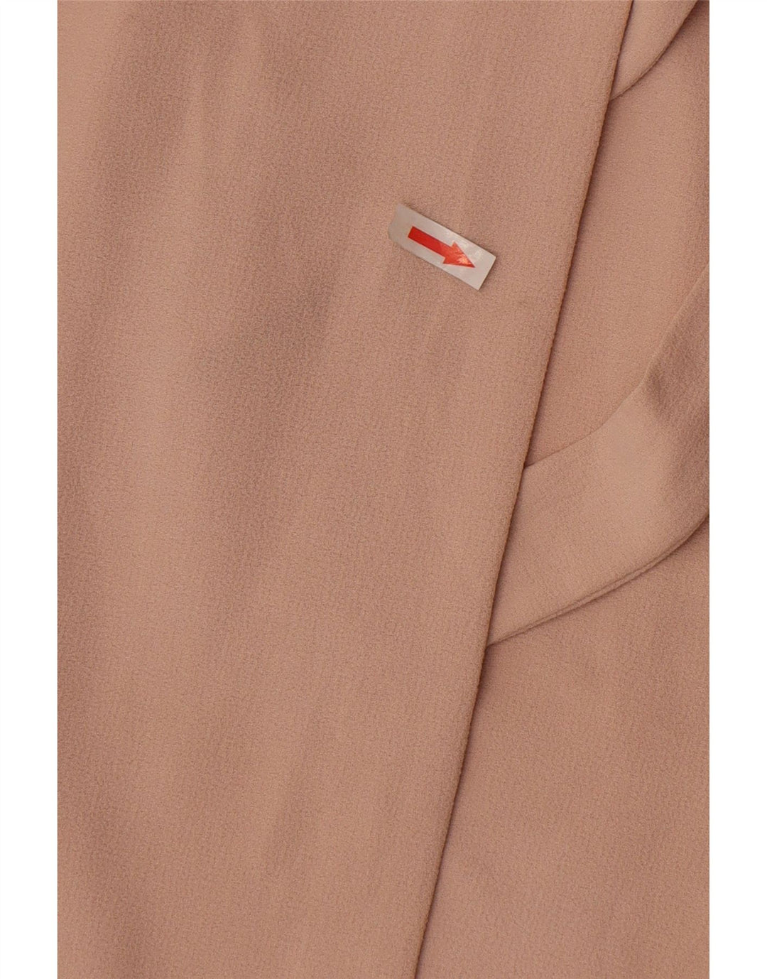 Topshop Kvinder Batwing Wrap Dress UK 6 XS Beige Polyester
