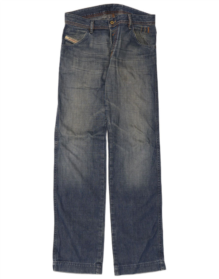 Diesel Straight Jeans til mænd W29 L35 Blå Bomuld