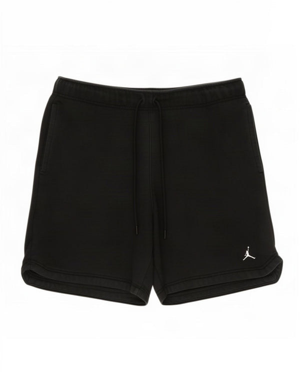 Jordan Herre Sportshorts Medium Sort Bomuld