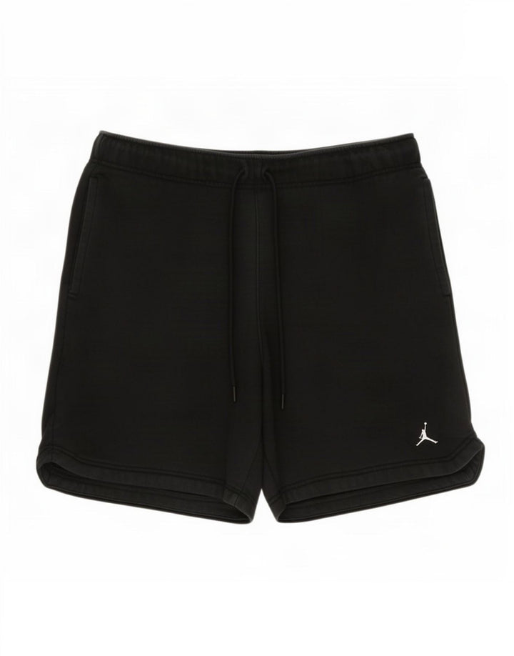 Jordan Herre Sportshorts Medium Sort Bomuld