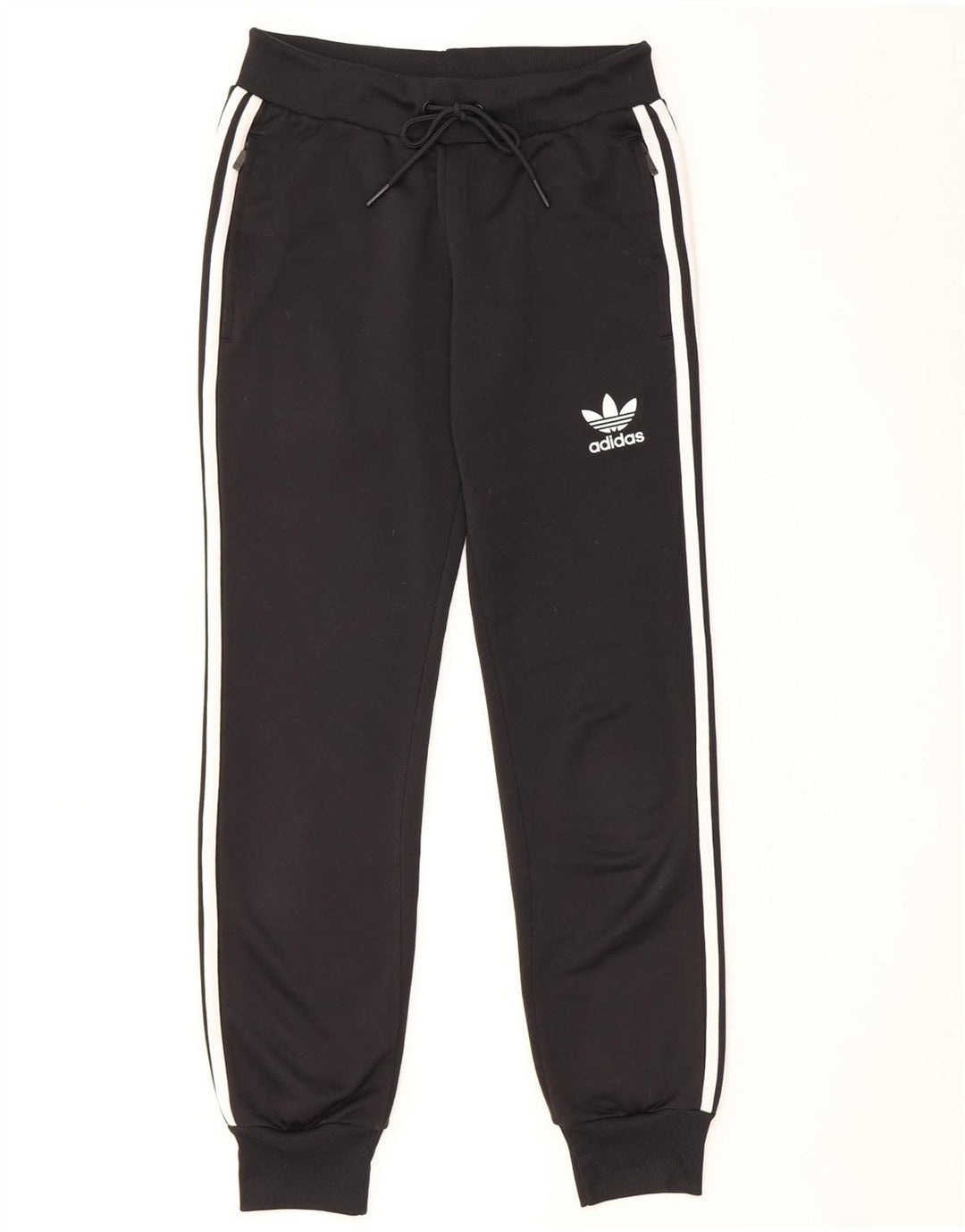 Adidas Dame træningsdragt Bukser Joggers UK 8 Small Black Polyester