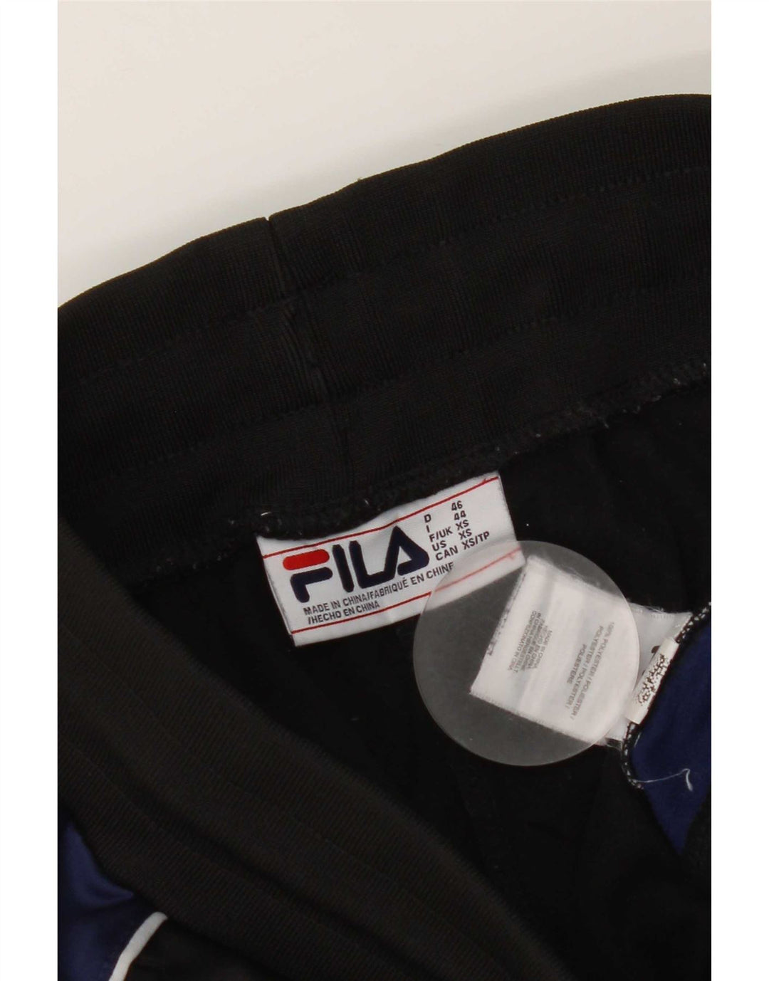 Fila Træningsdragt til mænd Joggers XS Sort Colourblock Polyester