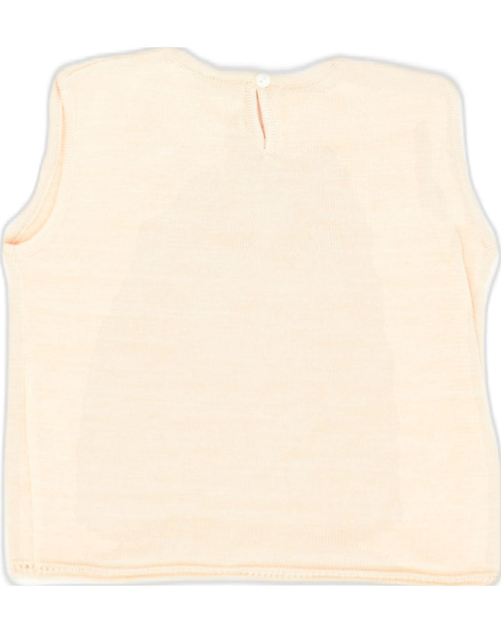 VINTAGE Girls Vest Tank Top 8-9 Years Pink Floral Cotton | Vintage Vintage | Thrift | Second-Hand Vintage | Used Clothing | Messina Hembry 