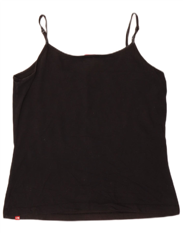 THE NORTH FACE Dame Cami Top UK 14 Stor Sort Bomuld