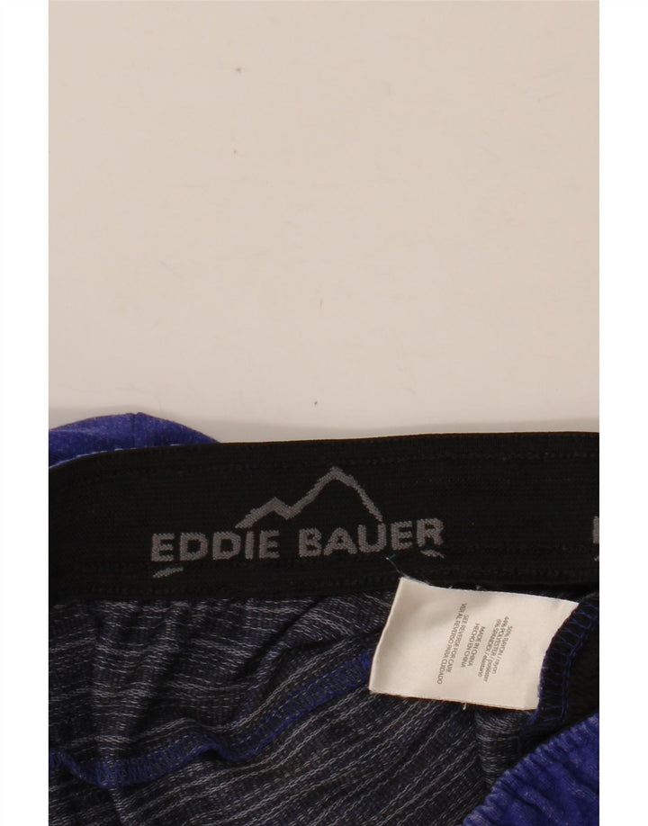 EDDIE BAUER Sportshorts til mænd Small Blue Rayon