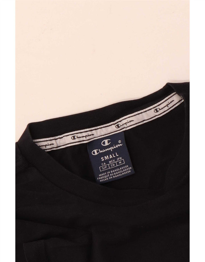 Champion Herre T-Shirt Top Lille Sort