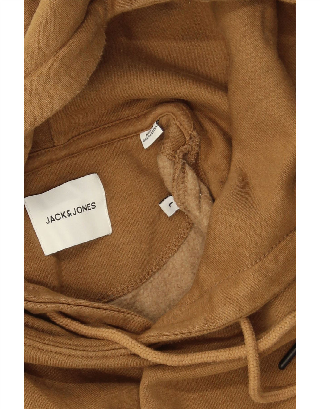 Jack & Jones Herre hættetrøje Jumper Stor Beige Bomuld