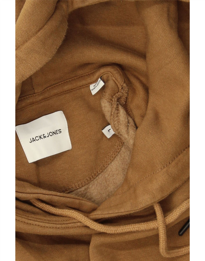 Jack & Jones Herre hættetrøje Jumper Stor Beige Bomuld