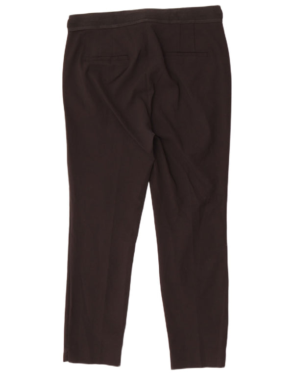 Zara Dame Slim Chino Bukser Large W30 L27 Sort