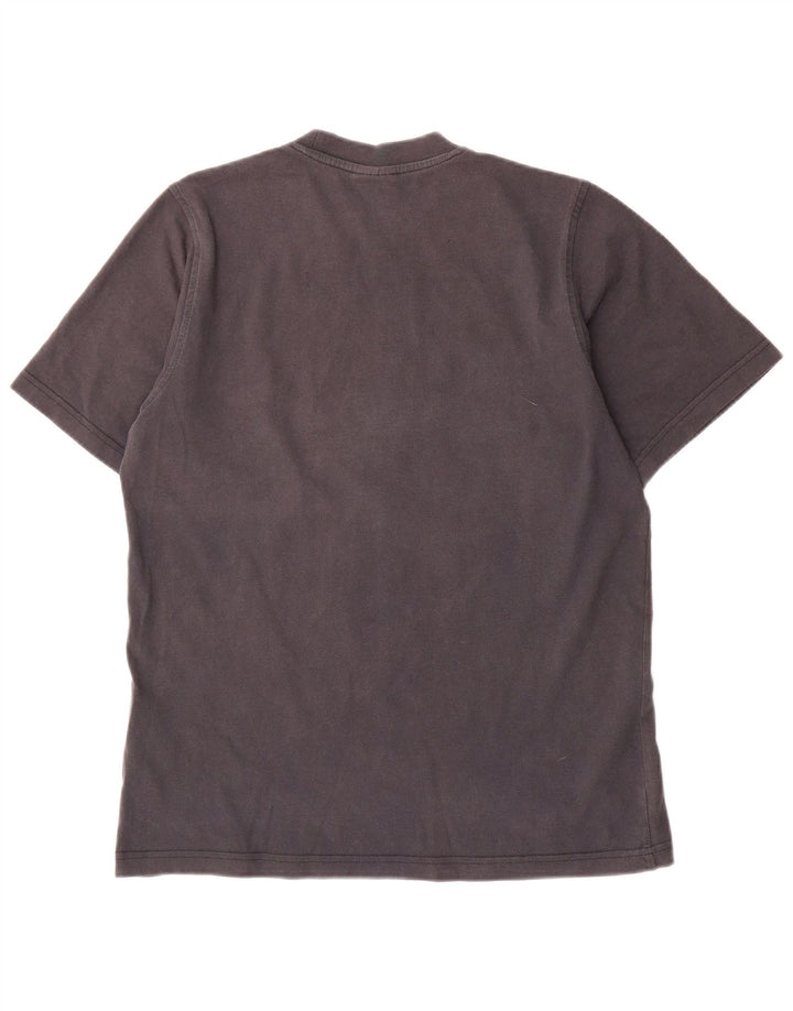 Adidas Herre grafisk T-shirt top mellemgrå bomuld