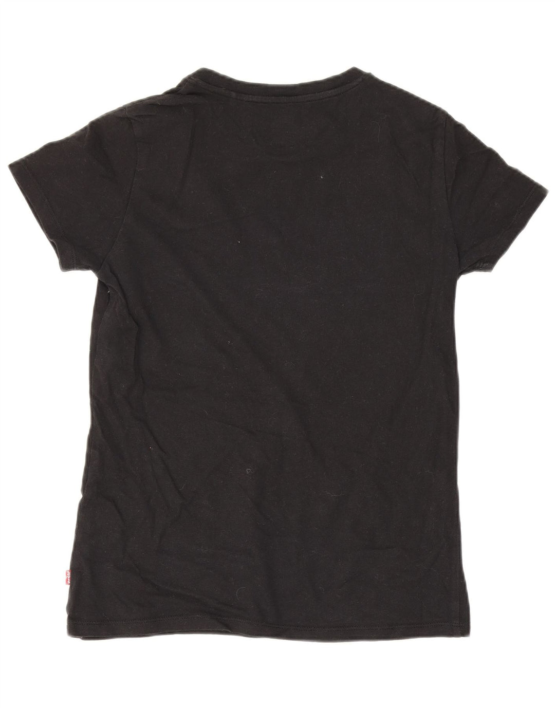 Levi's Dame Grafisk T-Shirt Top UK 2 2XS Sort