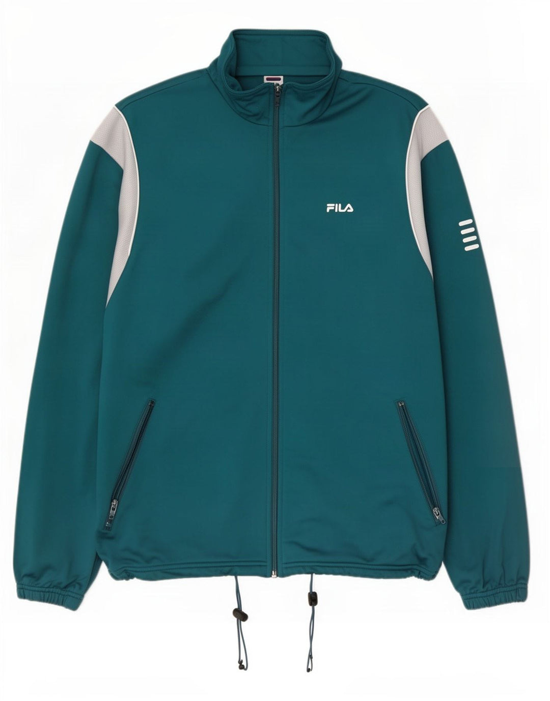 Fila Træningsdragt til mænd Topjakke 2XL Turkis Colourblock Polyester