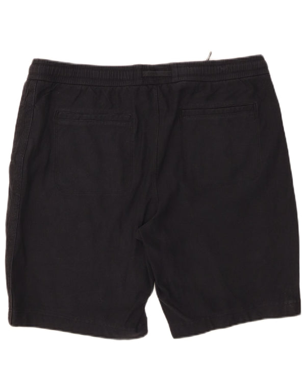 ATHLETA Casual Shorts til mænd store W34 marineblå bomuld