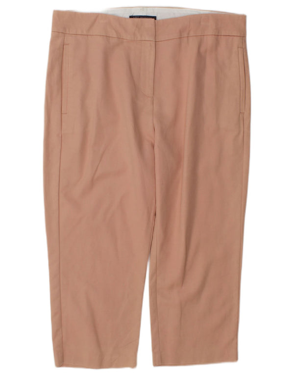 Marks & Spencer Lige Chinobukser til kvinder UK 14 Large W34 L21 Pink