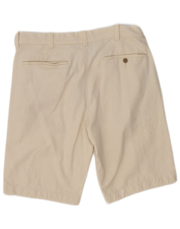 J. Crew Herre Stanton Chino Shorts W31 Medium Off White Bomuld